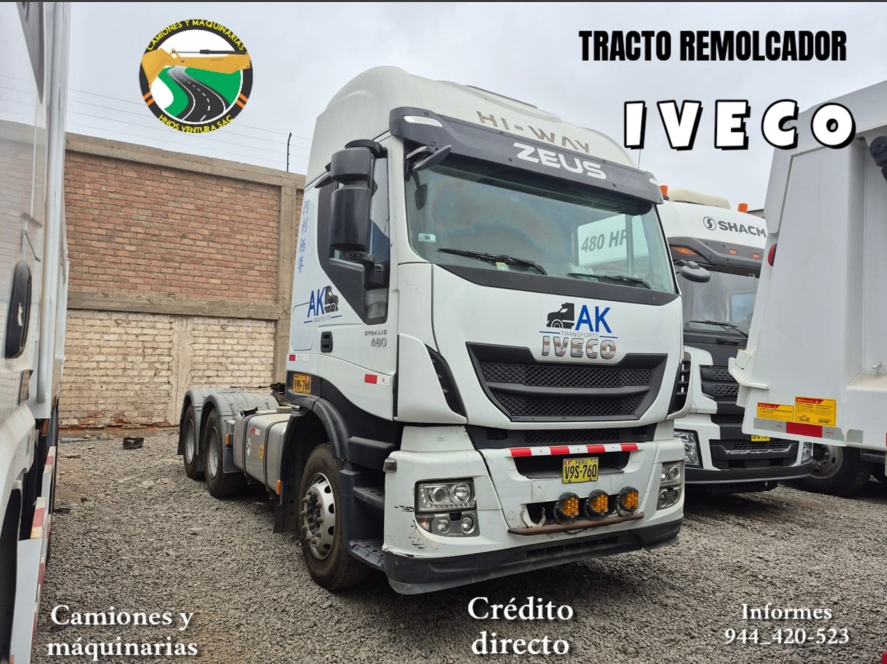 Tracto Remolcador IVECO STRALIS