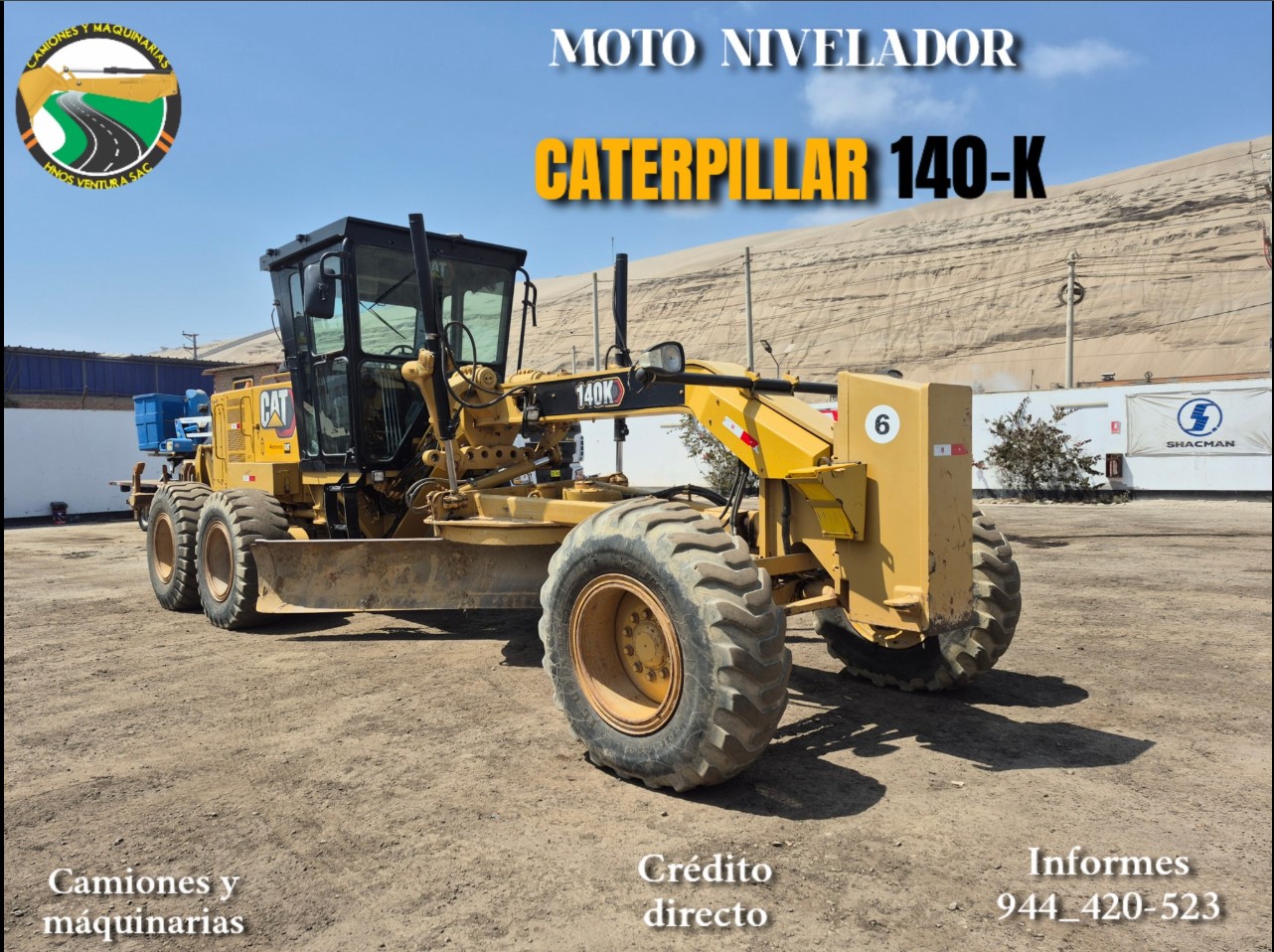 Moto Niveladora CATERPILLAR 140-K